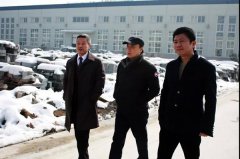 福寿园国际集团组团踏雪来访，浙江亿万先生赢盛赞